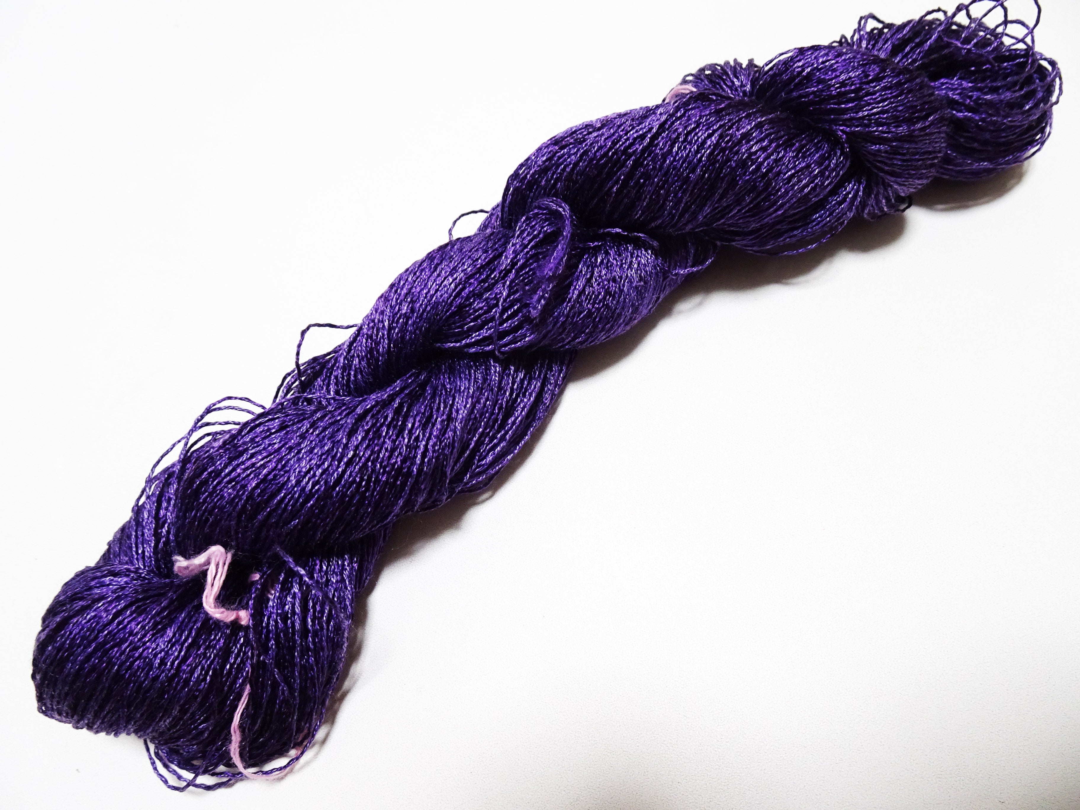 Japanese Tanaka Gen Silk – One-of-a-Kind Hand-Dyed Artistic Silk Thread, Rare Japanese Artisan Yarn, Limited Stock 16461