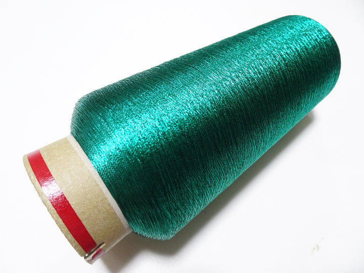 Japanese vintage rare Superb pure silver leaf thread color 40  5000M  0.16mm