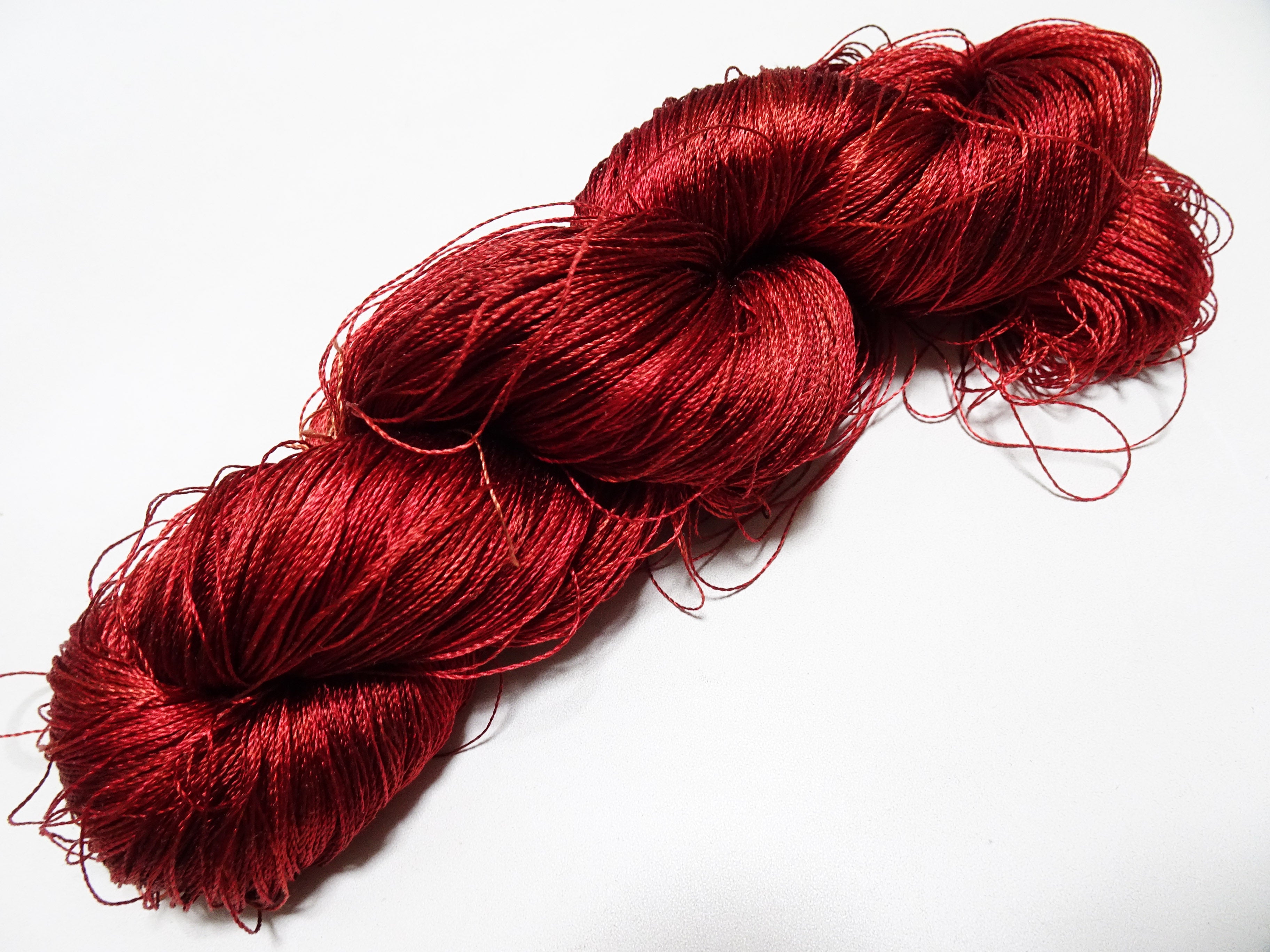 Japanese Vintage Twisted Silk Thread　Embroidery & Weaving 18423