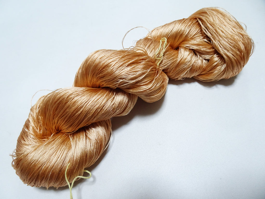 Japanese Vintage 6 Loose-Twist Silk Threads 19234