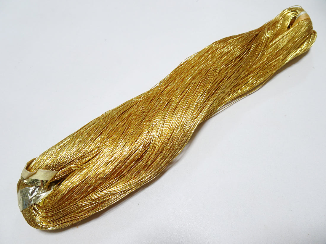 Special price!Japanese Vintage Gold leaf thread embroidery 12382 500M  0.45mm