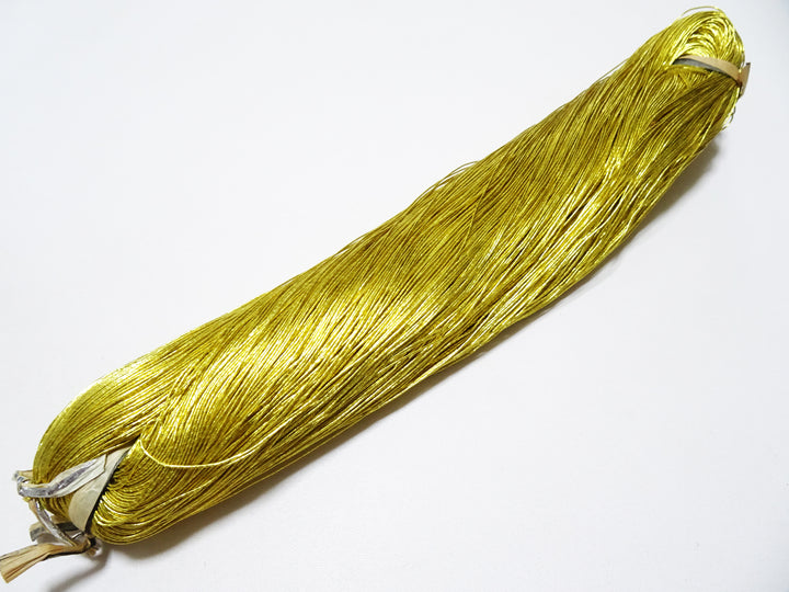 Japanese vintage high class aluminum leaf gold thread 7 embroidery 500M  0.50mm