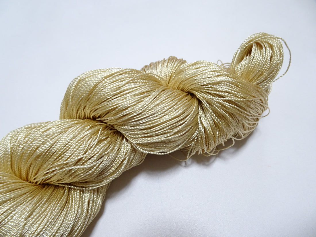 Japanese Vintage Strong Twisted Silk Thread Embroidery & Weaving 15582