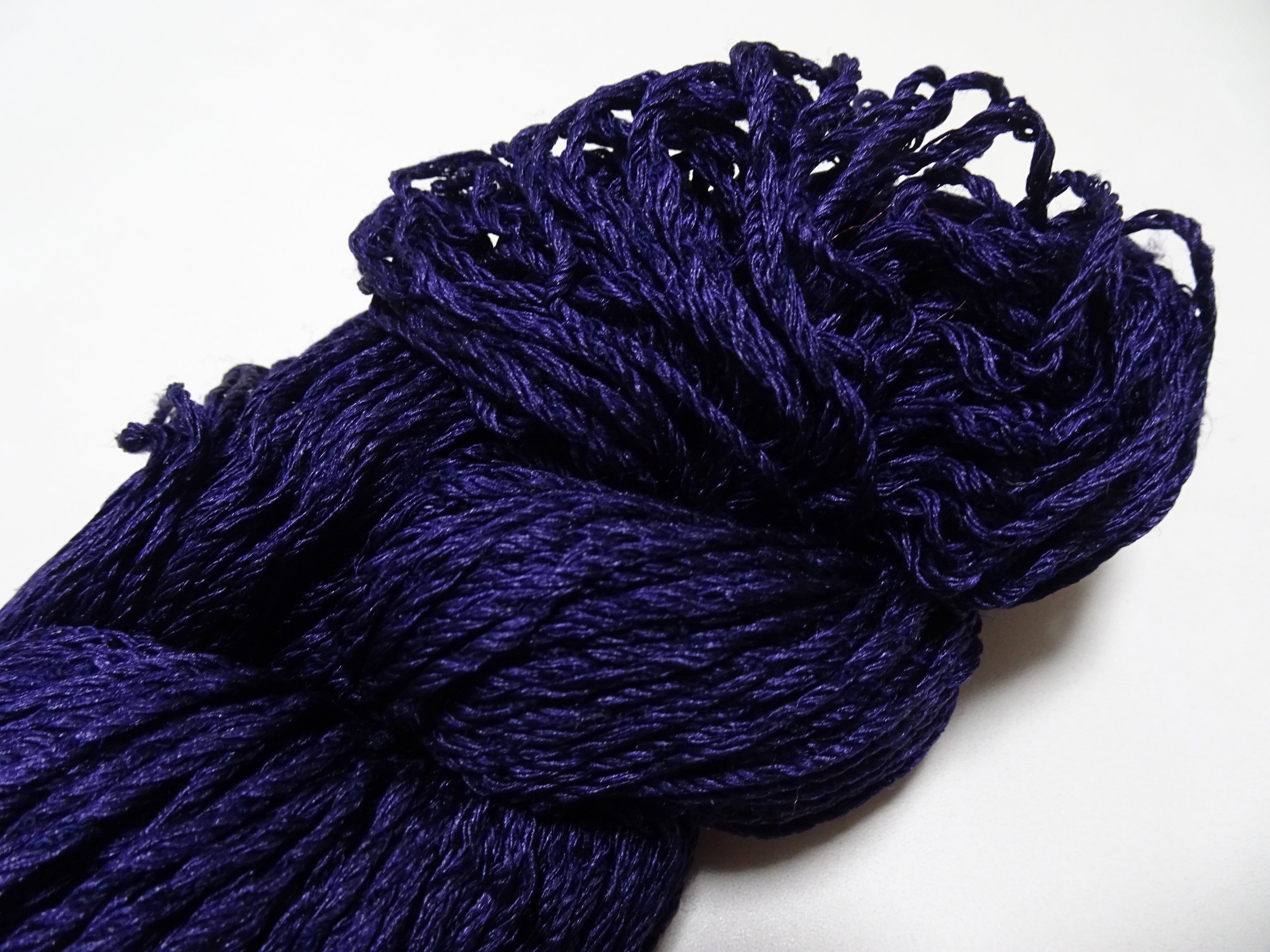 Japanese Tanaka Gen Silk – One-of-a-Kind Hand-Dyed Artistic Silk Thread, Rare Japanese Artisan Yarn, Limited Stock 16494