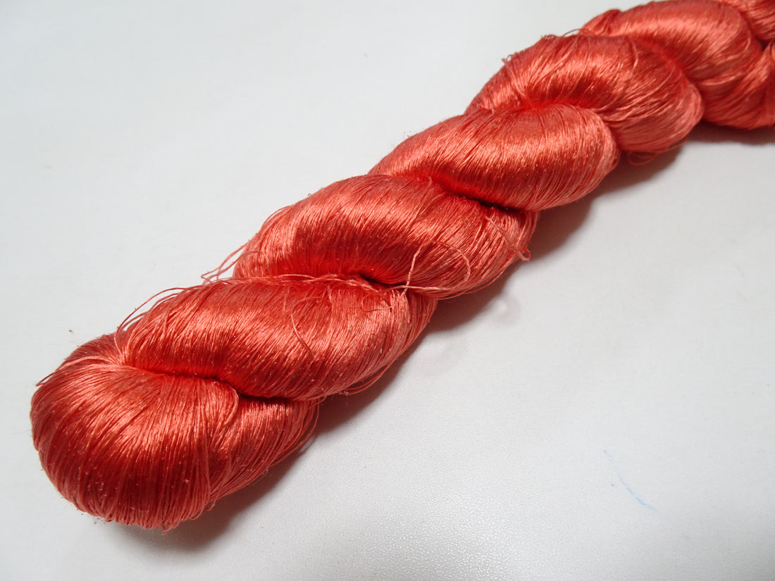 Japanese Vintage loose Twisted Silk Thread Embroidery 14523