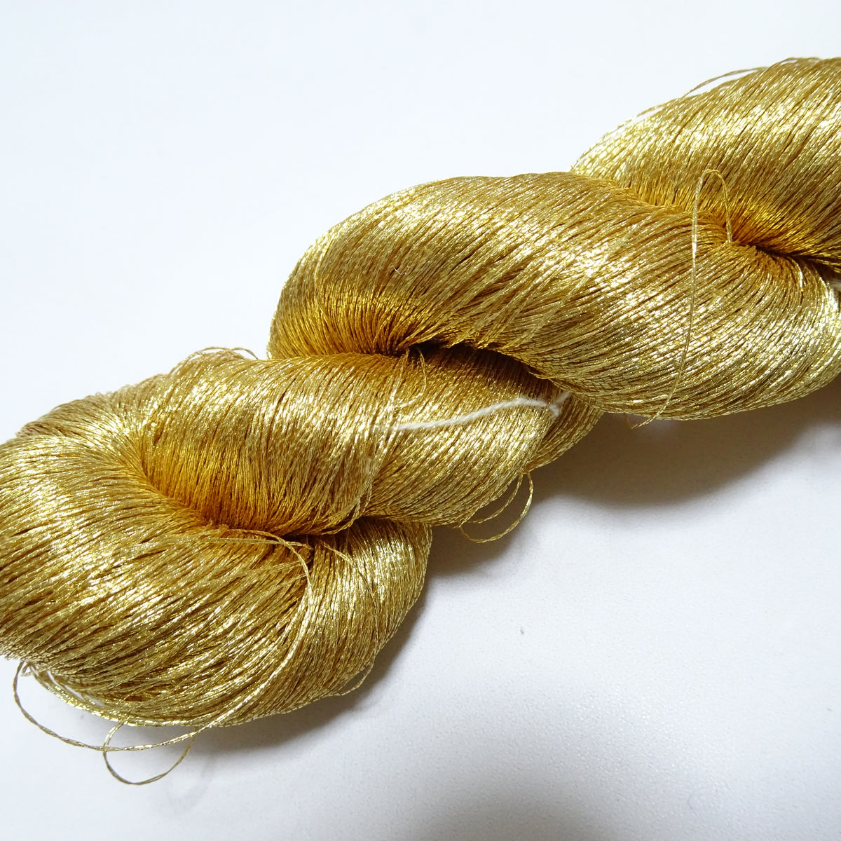 Special Price!! Japanese Vintage Rare Double Twist Gold leaf thread Em ...