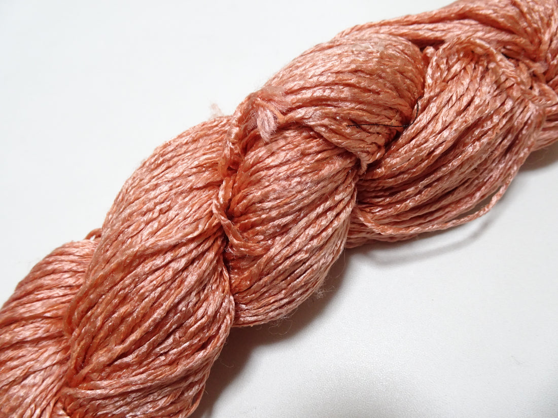 Japanese Tanaka Gen Silk – One-of-a-Kind Hand-Dyed Artistic Silk Thread, Rare Japanese Artisan Yarn, Limited Stock 19099