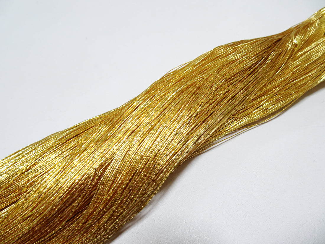 Special price!Japanese Vintage Gold leaf thread embroidery 12382 500M  0.45mm