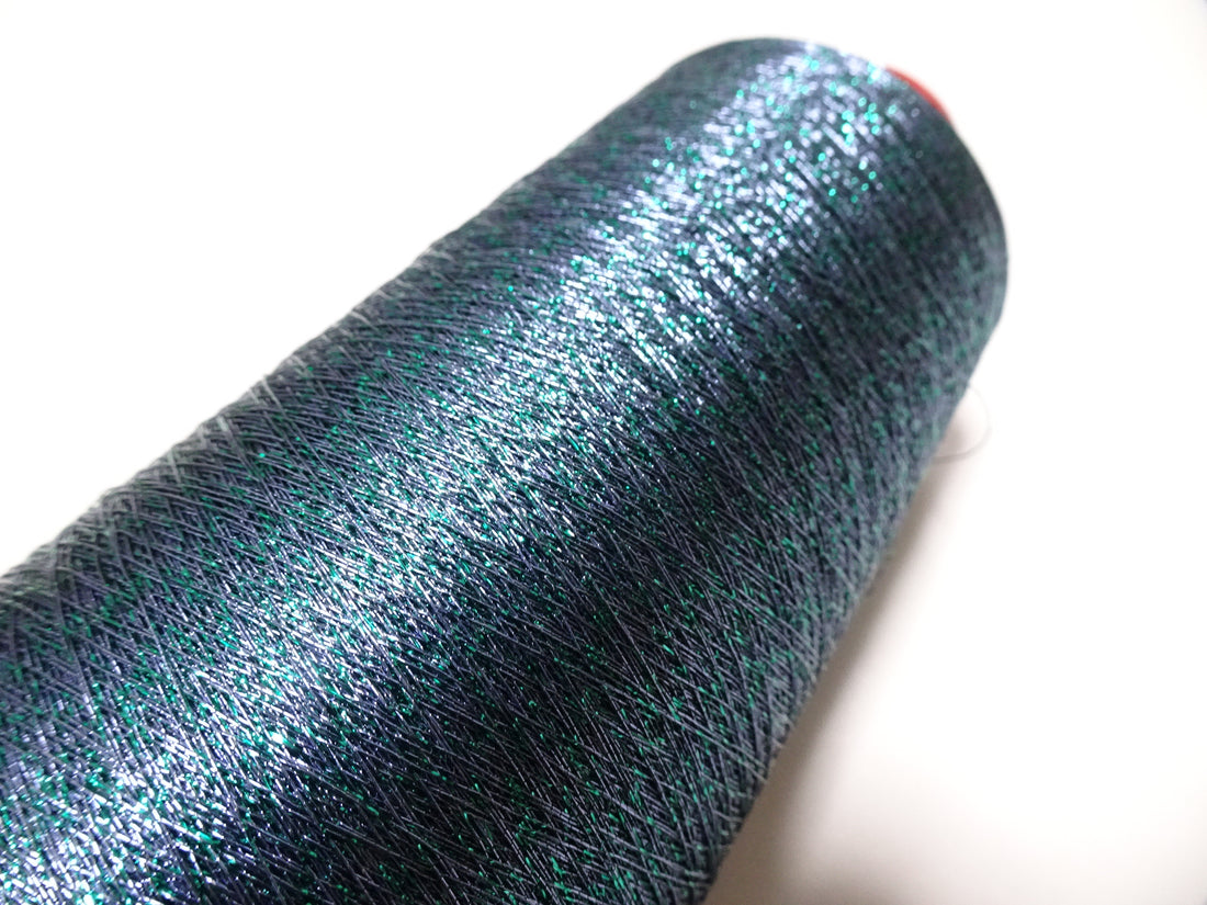Super Special price! Japanese vintage metallic lame thread embroidery 5000M 9329