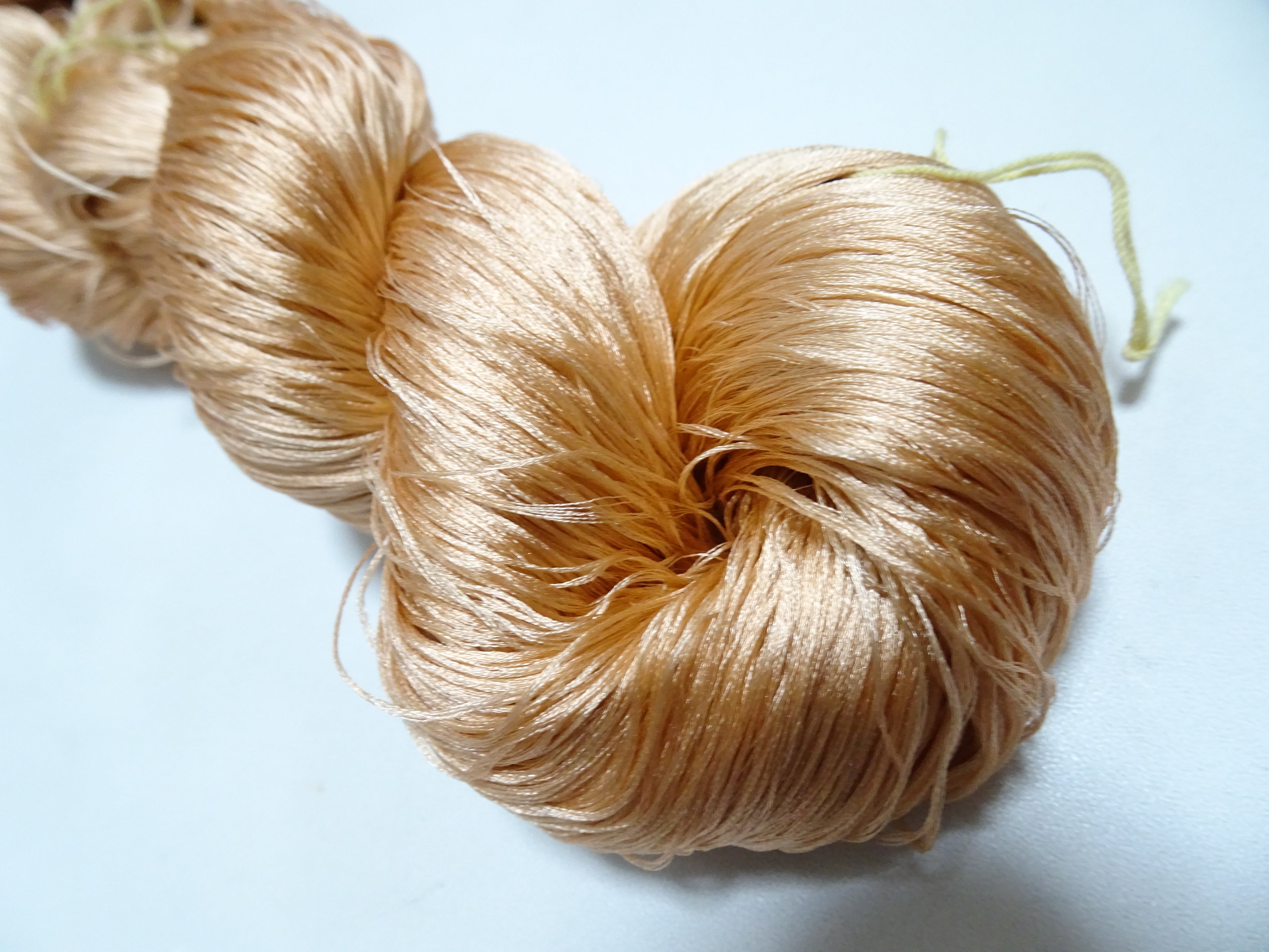 Japanese Vintage 6 Loose-Twist Silk Threads 19234