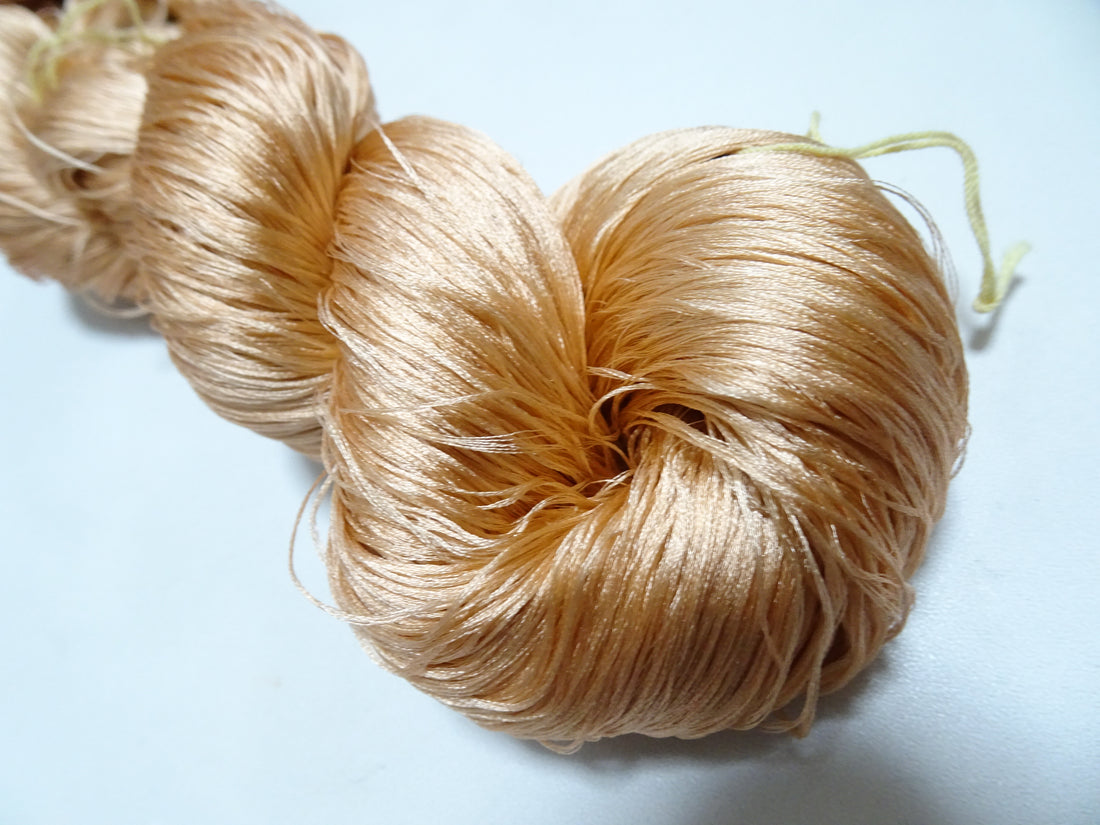 Japanese Vintage 6 Loose-Twist Silk Threads 19234