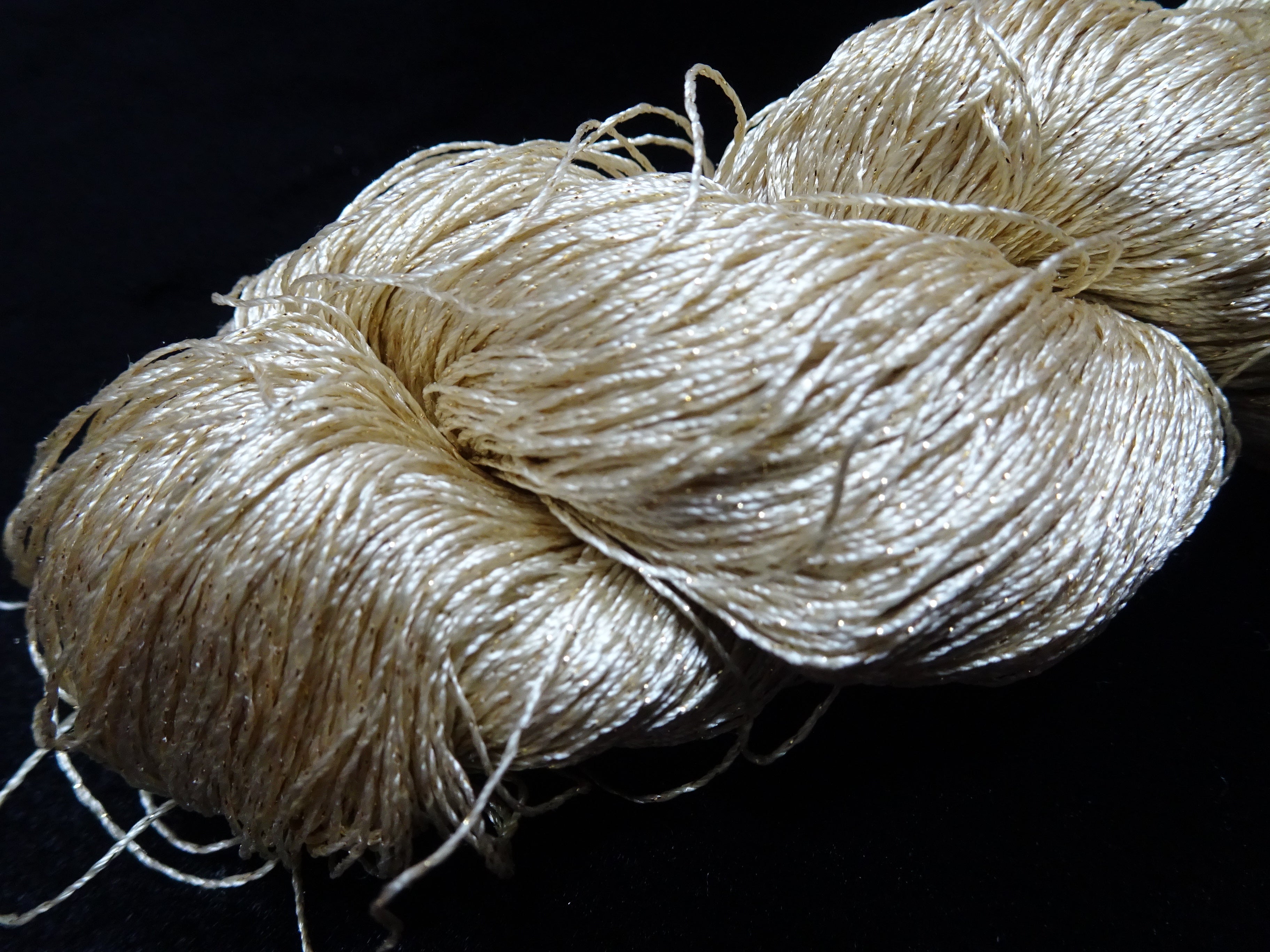 Japanese Vintage High Class Rare Silk Thread Mixture of Gold embroidery 17884