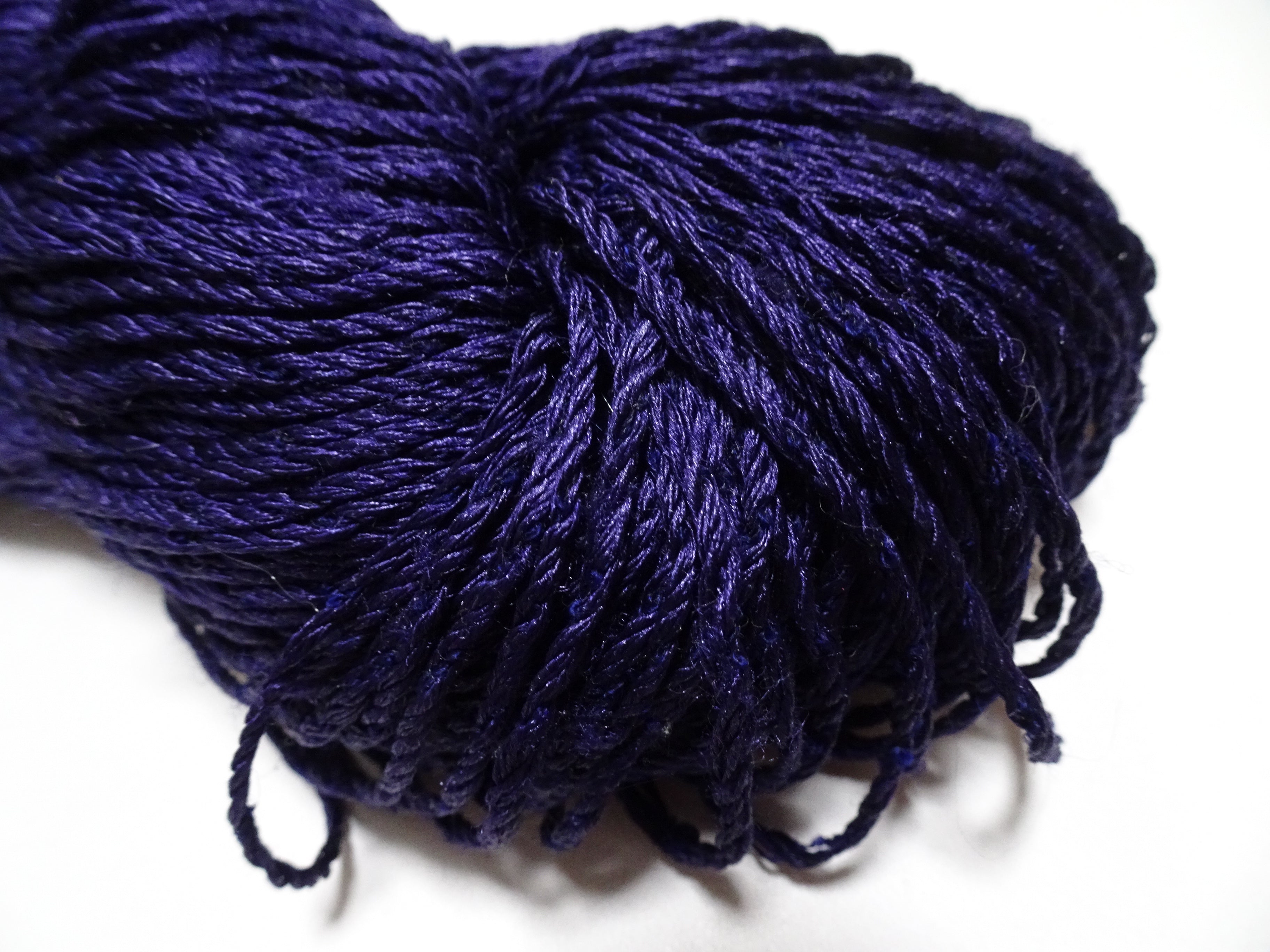 Japanese Tanaka Gen Silk – One-of-a-Kind Hand-Dyed Artistic Silk Thread, Rare Japanese Artisan Yarn, Limited Stock 16494