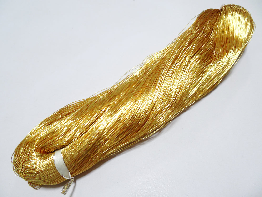 Special price!Japanese Vintage Gold leaf thread embroidery 12383 1000M  0.40mm