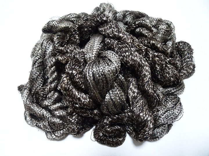 Japanese Vintage Super Rare Mud Dyeing kasuri loose Twisted Silk Thread Sets Embroidery & weave 13402