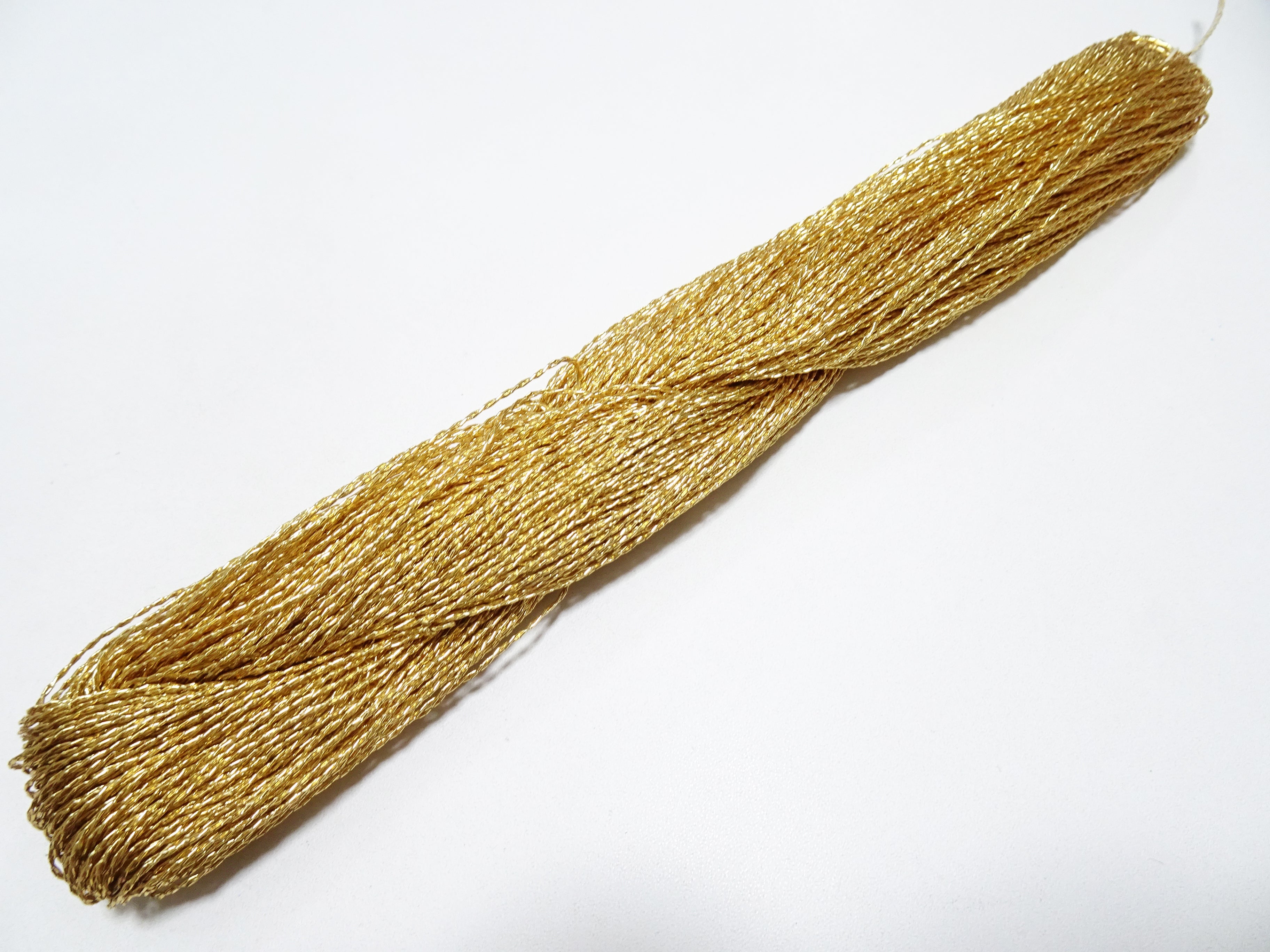 Japanese vintage rare Double Twist high class gold leaf