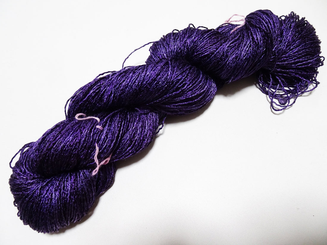 Japanese Tanaka Gen Silk – One-of-a-Kind Hand-Dyed Artistic Silk Thread, Rare Japanese Artisan Yarn, Limited Stock 16462