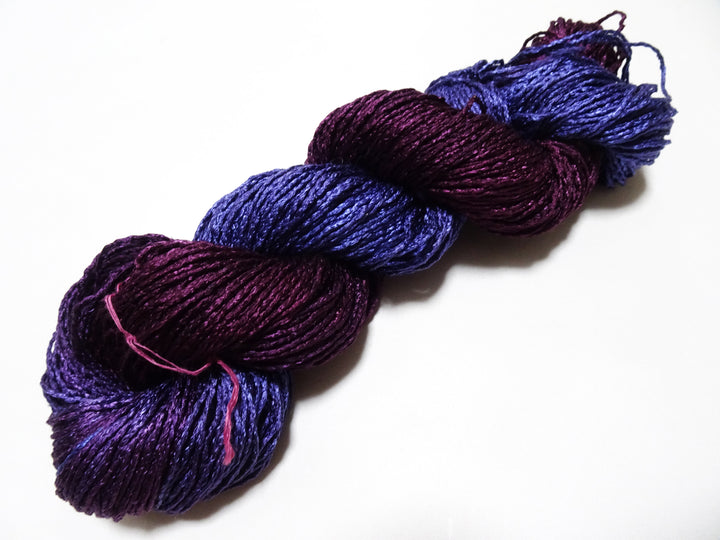 Japanese Tanaka Gen Silk – One-of-a-Kind Hand-Dyed Artistic Silk Thread, Rare Japanese Artisan Yarn, Limited Stock 19100