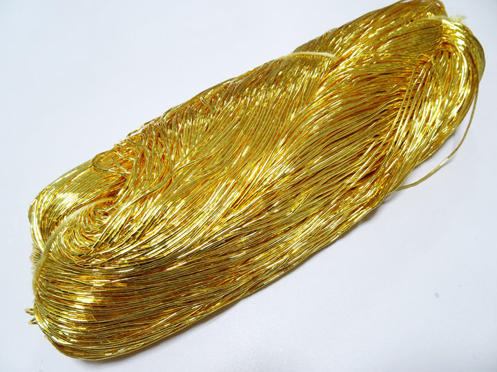 Japanese Vintage Gold Leaf Thread Kinkoma Embroidery 163  0.95mm