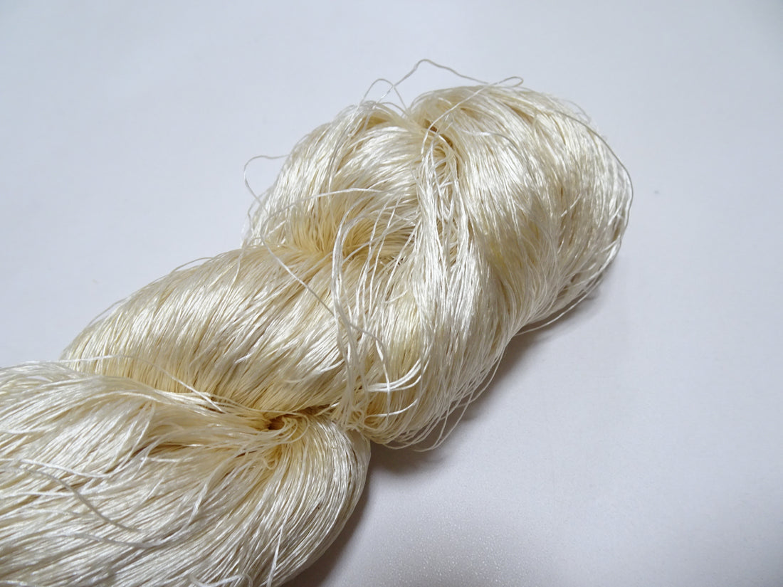 Japanese Vintage loose Twisted Silk Thread Embroidery 14524