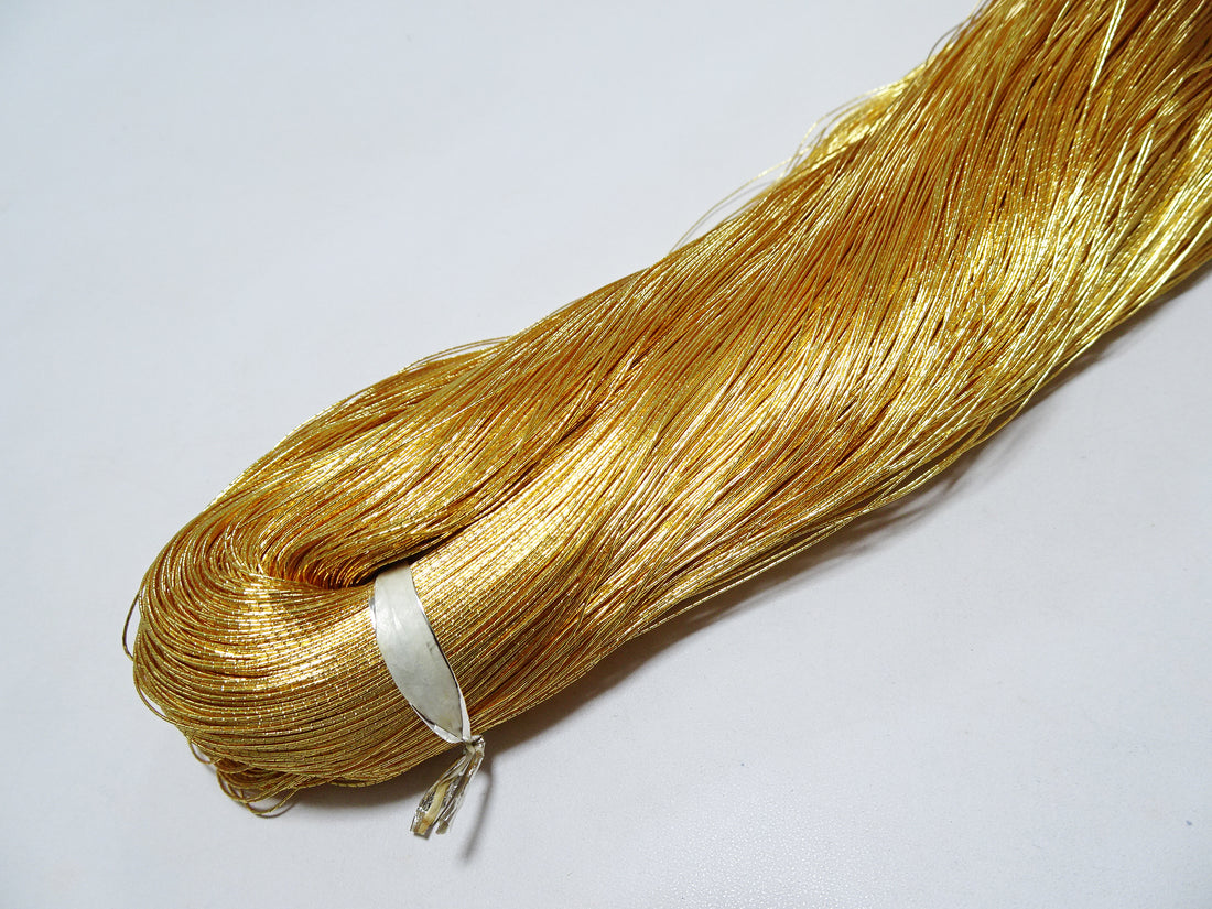 Special price!Japanese Vintage Gold leaf thread embroidery 12383 1000M  0.40mm