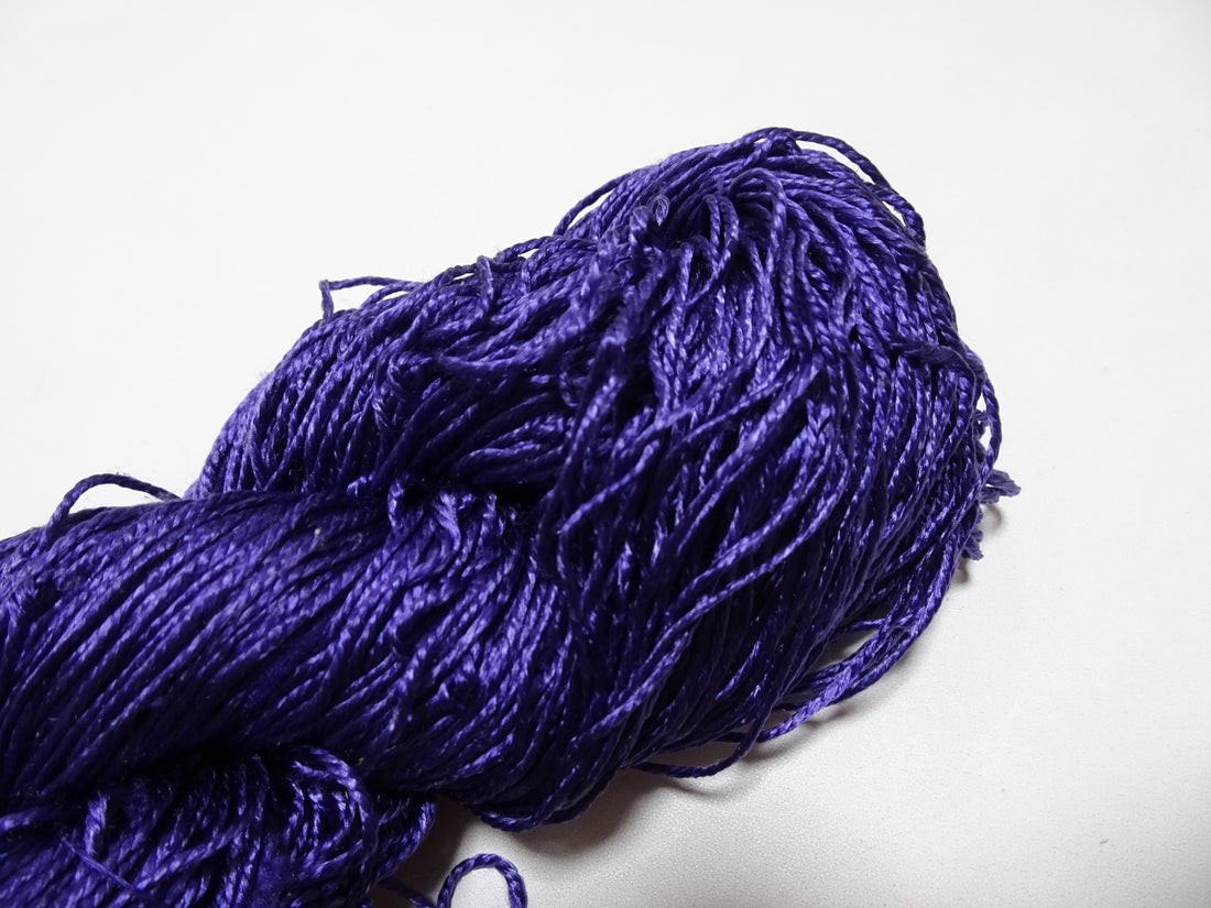 Japanese Tanaka Gen Silk – One-of-a-Kind Hand-Dyed Artistic Silk Thread, Rare Japanese Artisan Yarn, Limited Stock 16495