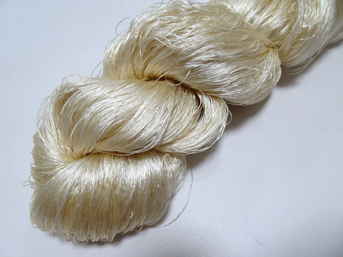 Japanese Vintage loose Twisted Silk Thread Embroidery 14524