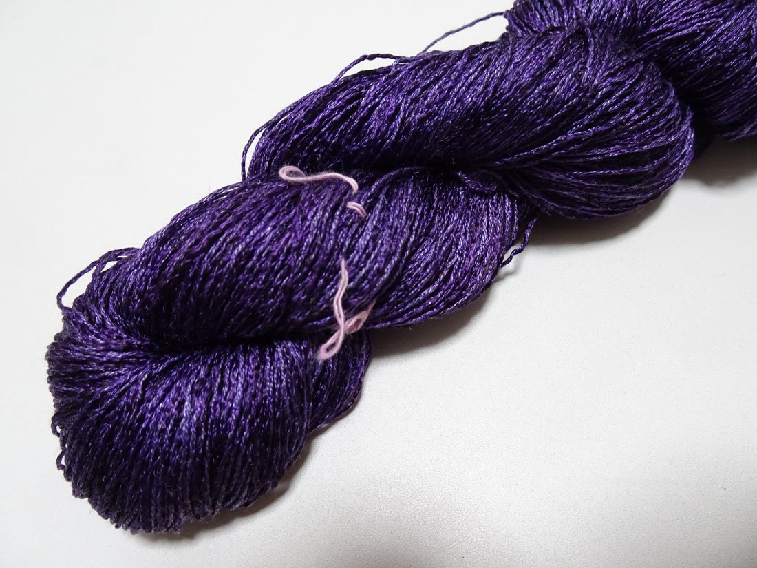 Japanese Tanaka Gen Silk – One-of-a-Kind Hand-Dyed Artistic Silk Thread, Rare Japanese Artisan Yarn, Limited Stock 16462