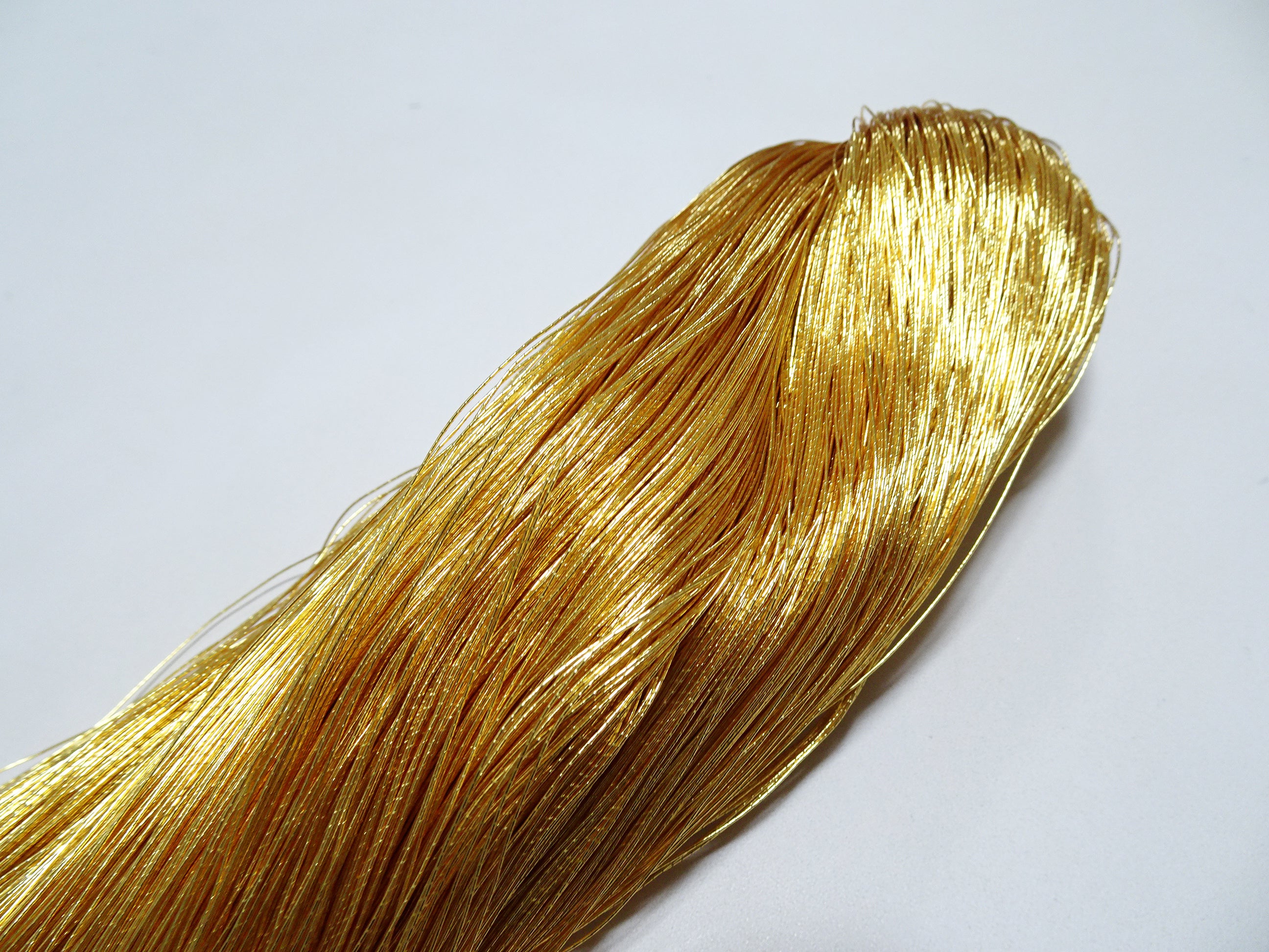 Special price!Japanese Vintage Gold leaf thread embroidery 12383 1000M  0.40mm