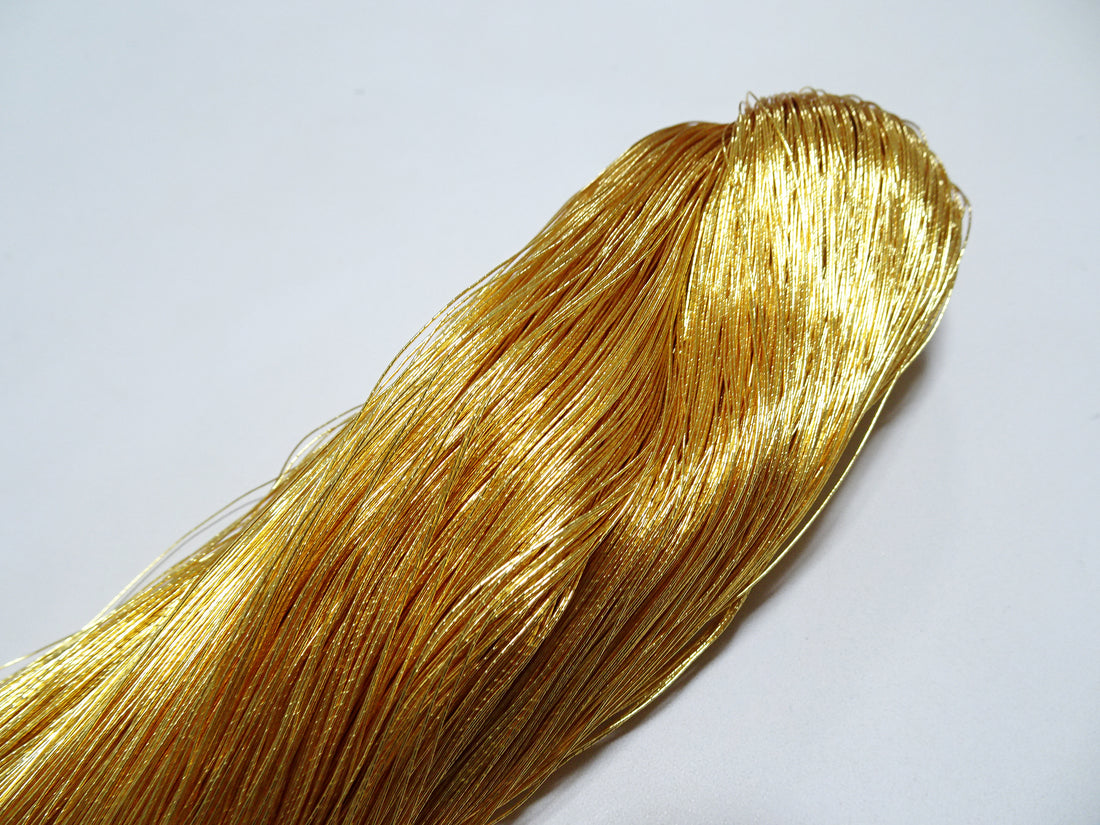 Special price!Japanese Vintage Gold leaf thread embroidery 12383 1000M  0.40mm