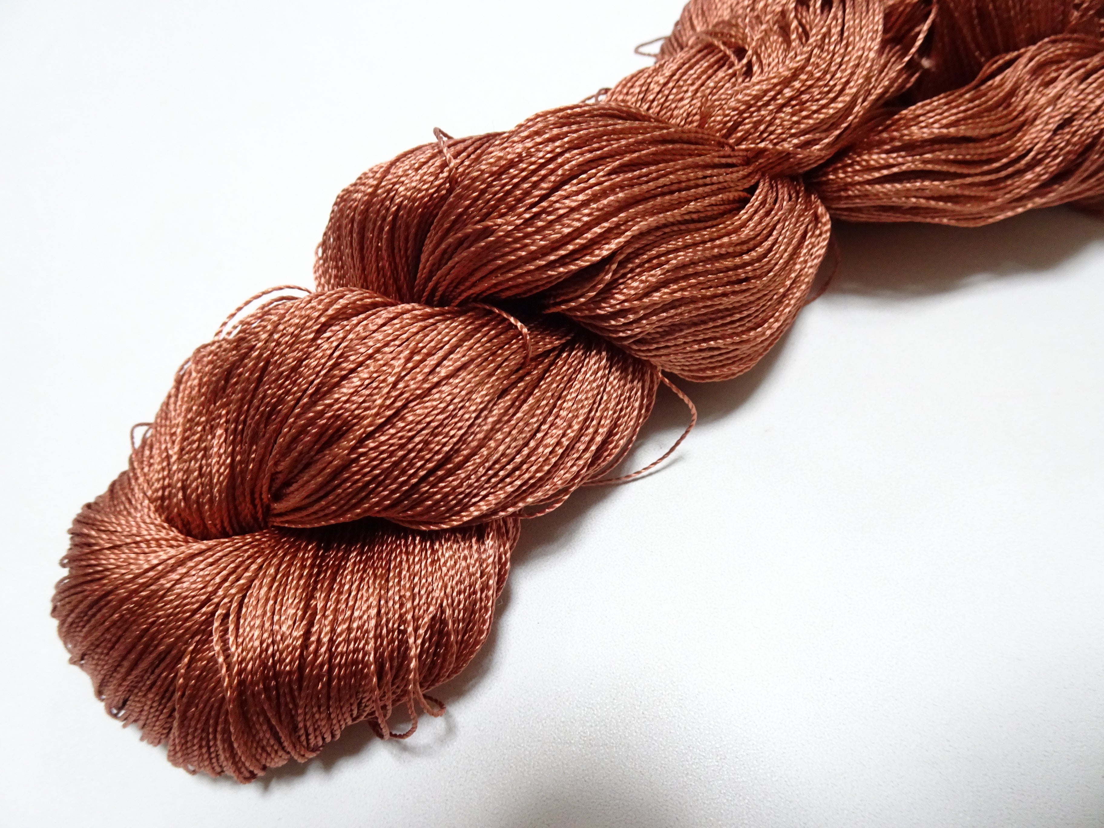 Japanese Vintage Strong Twisted Silk Thread Embroidery & Weaving 15583