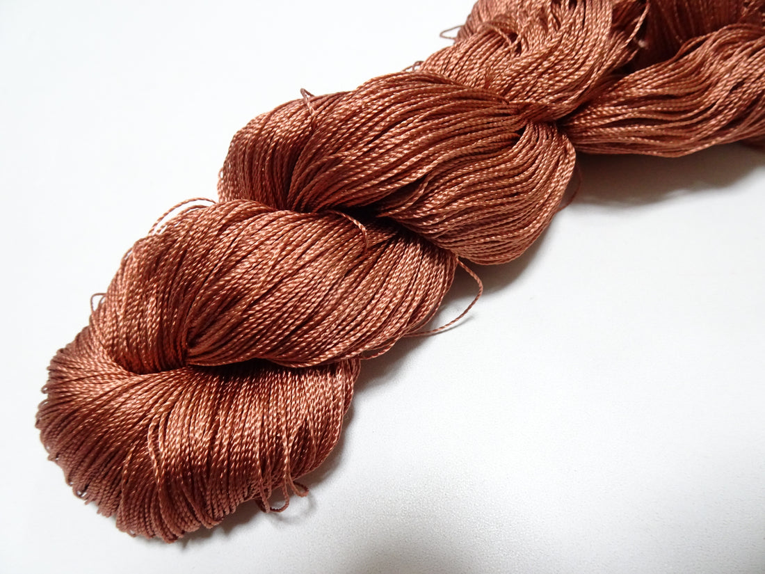 Japanese Vintage Strong Twisted Silk Thread Embroidery & Weaving 15583