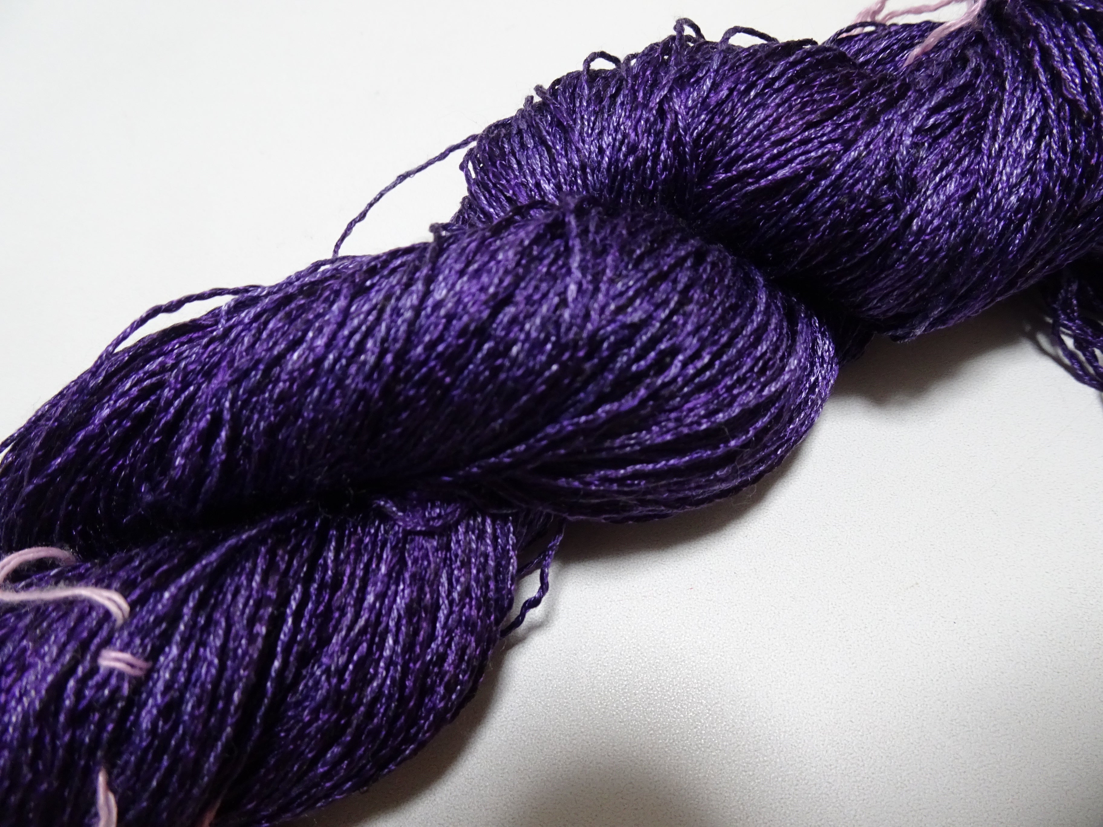 Japanese Tanaka Gen Silk – One-of-a-Kind Hand-Dyed Artistic Silk Thread, Rare Japanese Artisan Yarn, Limited Stock 16462