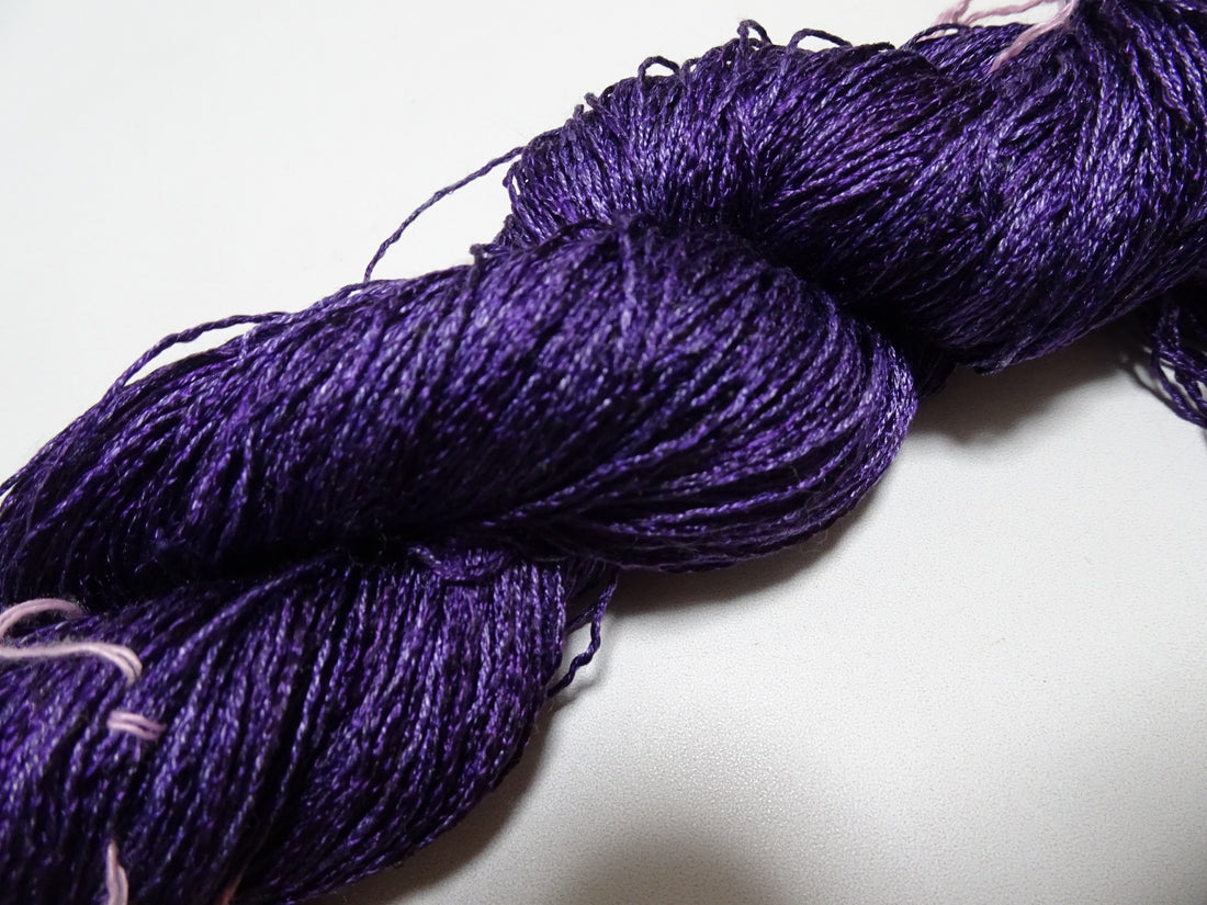 Japanese Tanaka Gen Silk – One-of-a-Kind Hand-Dyed Artistic Silk Thread, Rare Japanese Artisan Yarn, Limited Stock 16462