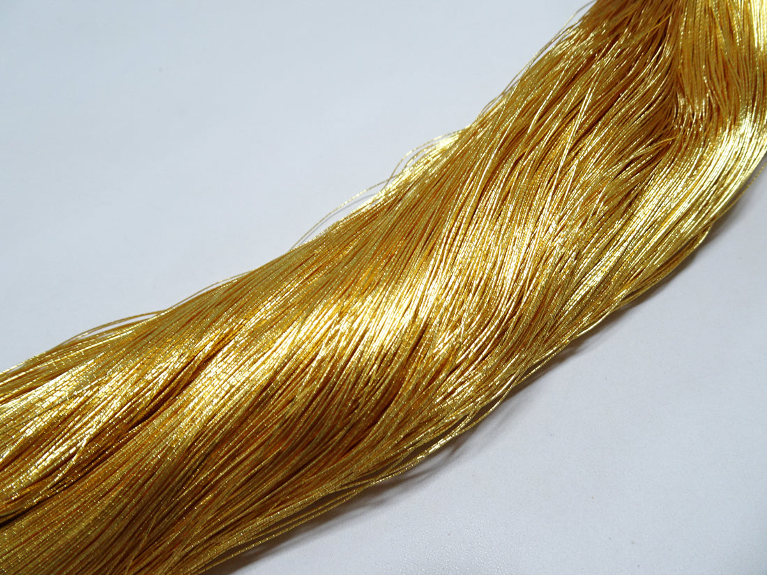 Special price!Japanese Vintage Gold leaf thread embroidery 12383 1000M  0.40mm