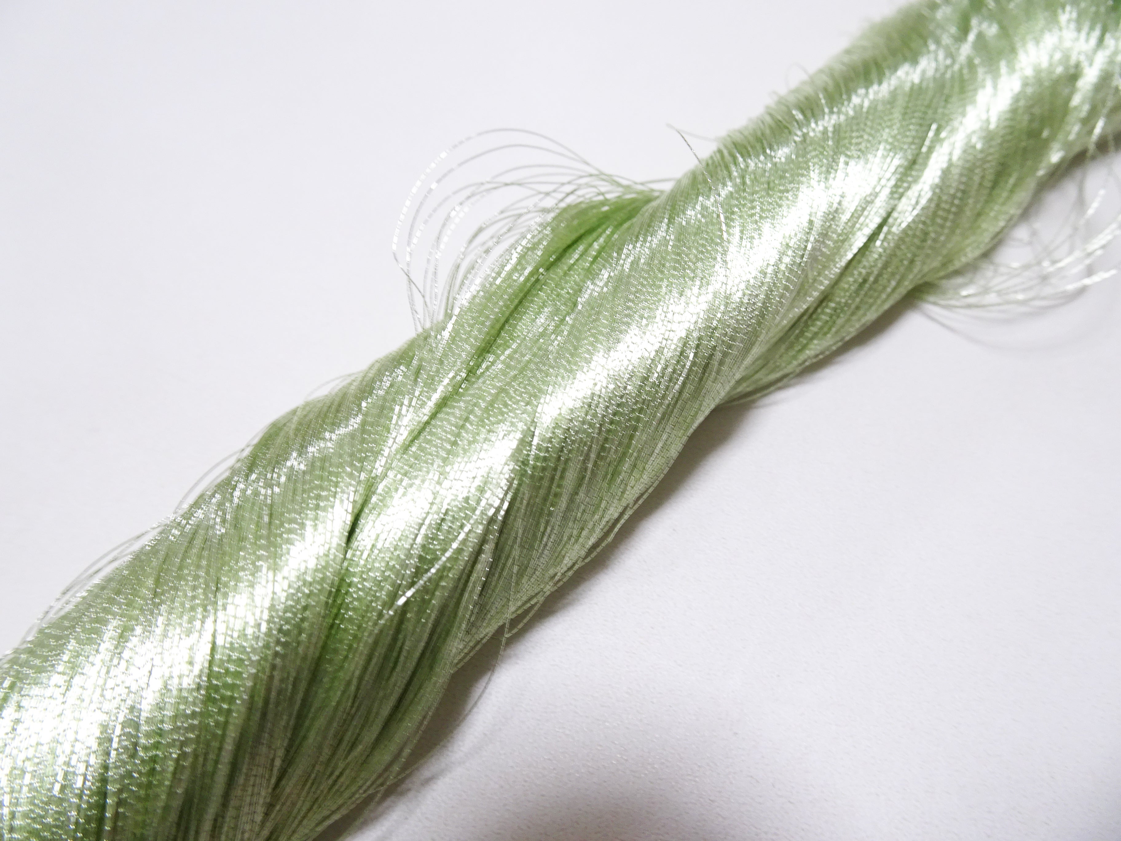Japanese vintage rare Superb pure silver leaf thread color G7 2000M ...