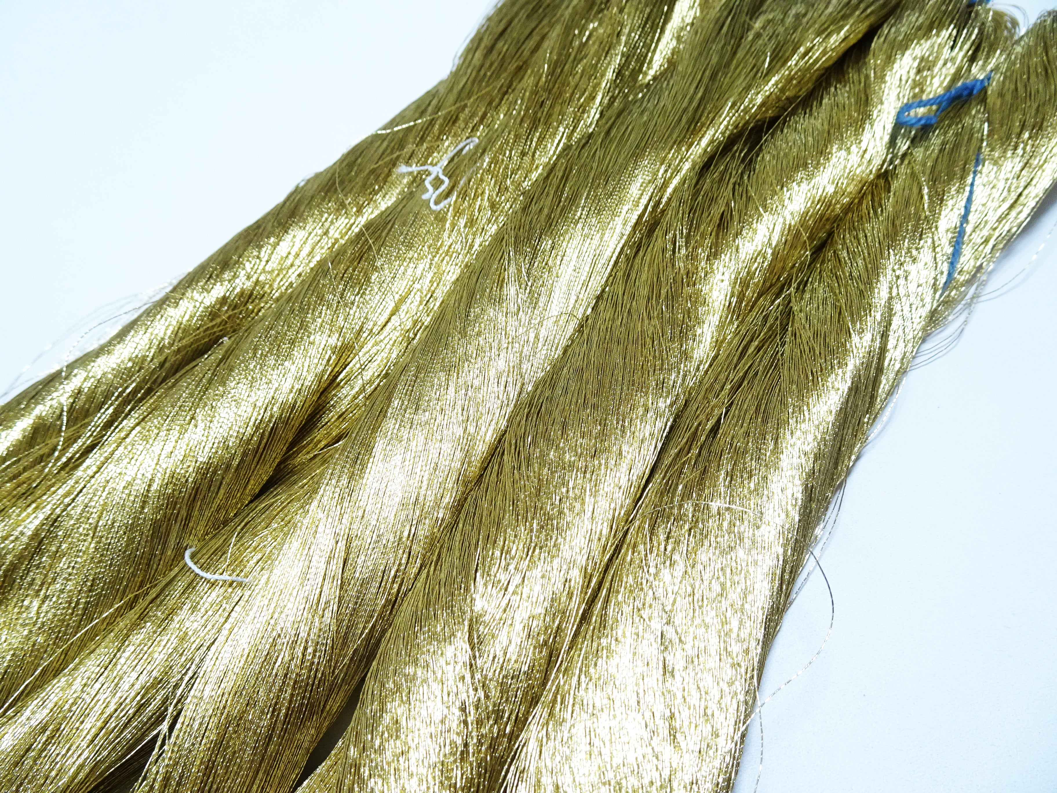 Japanese vintage high class aluminum leaf gold thread 2  5sets embroidery 5000M  0.24mm