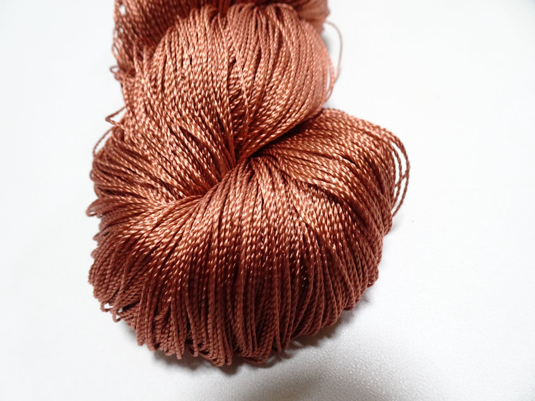 Japanese Vintage Strong Twisted Silk Thread Embroidery & Weaving 15583