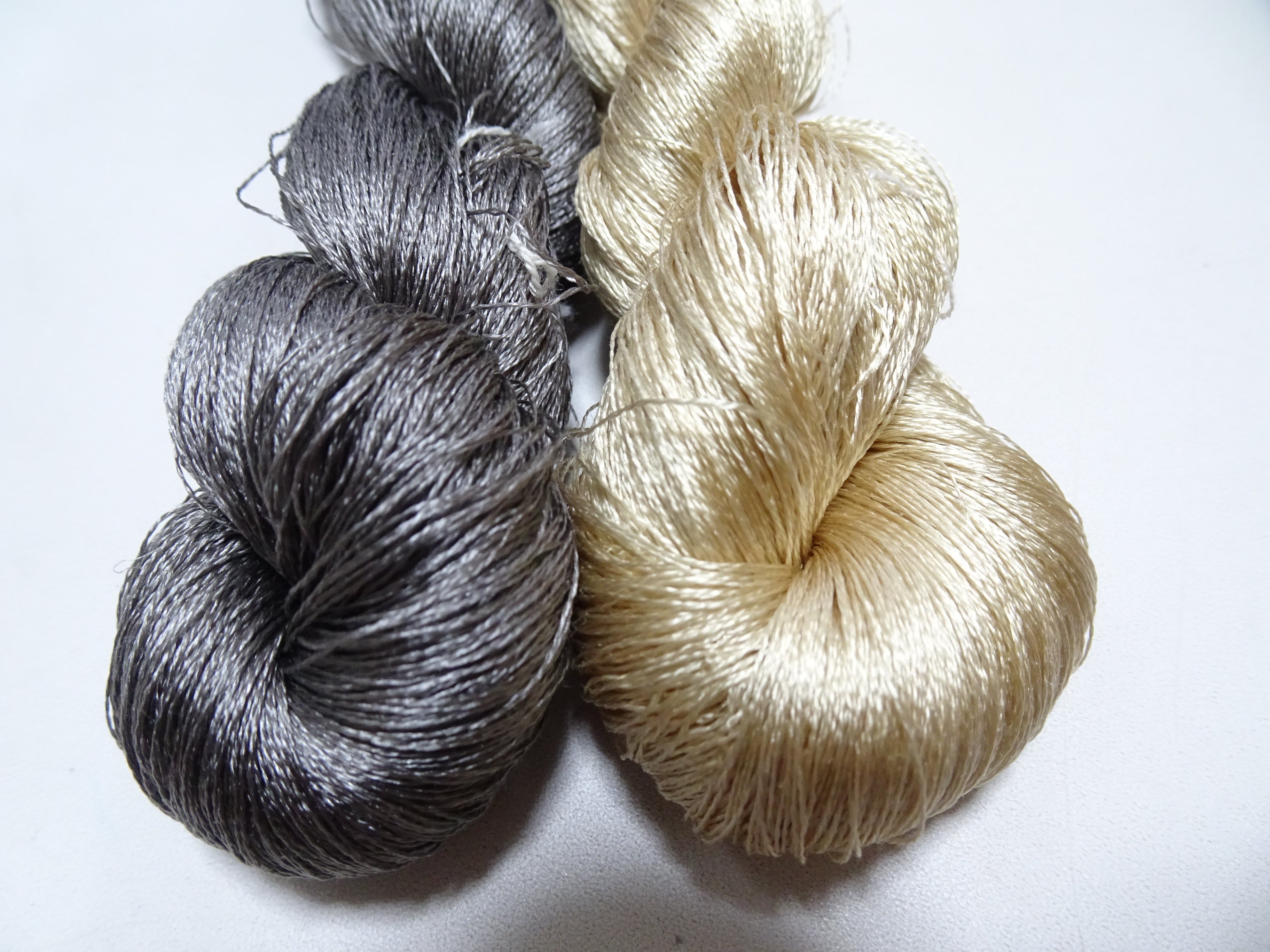 Japanese Vintage Twisted Silk Thread 2sets Embroidery 16941