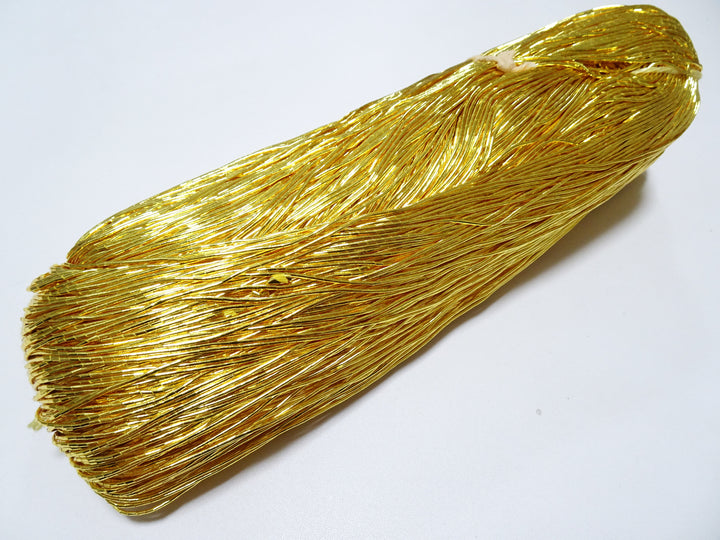 Japanese Vintage Gold Leaf Thread Kinkoma Embroidery 183  1.1mm