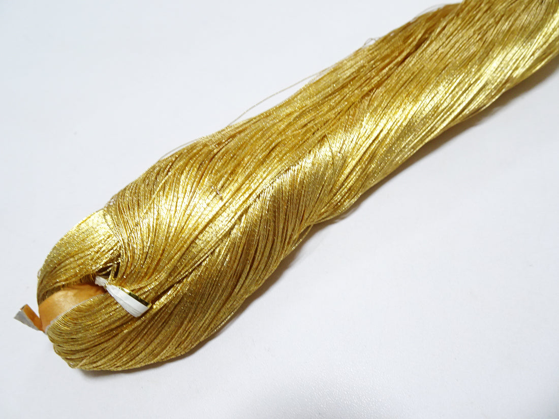 Special price!Japanese Vintage Gold leaf thread embroidery 12384 1000M  0.35mm