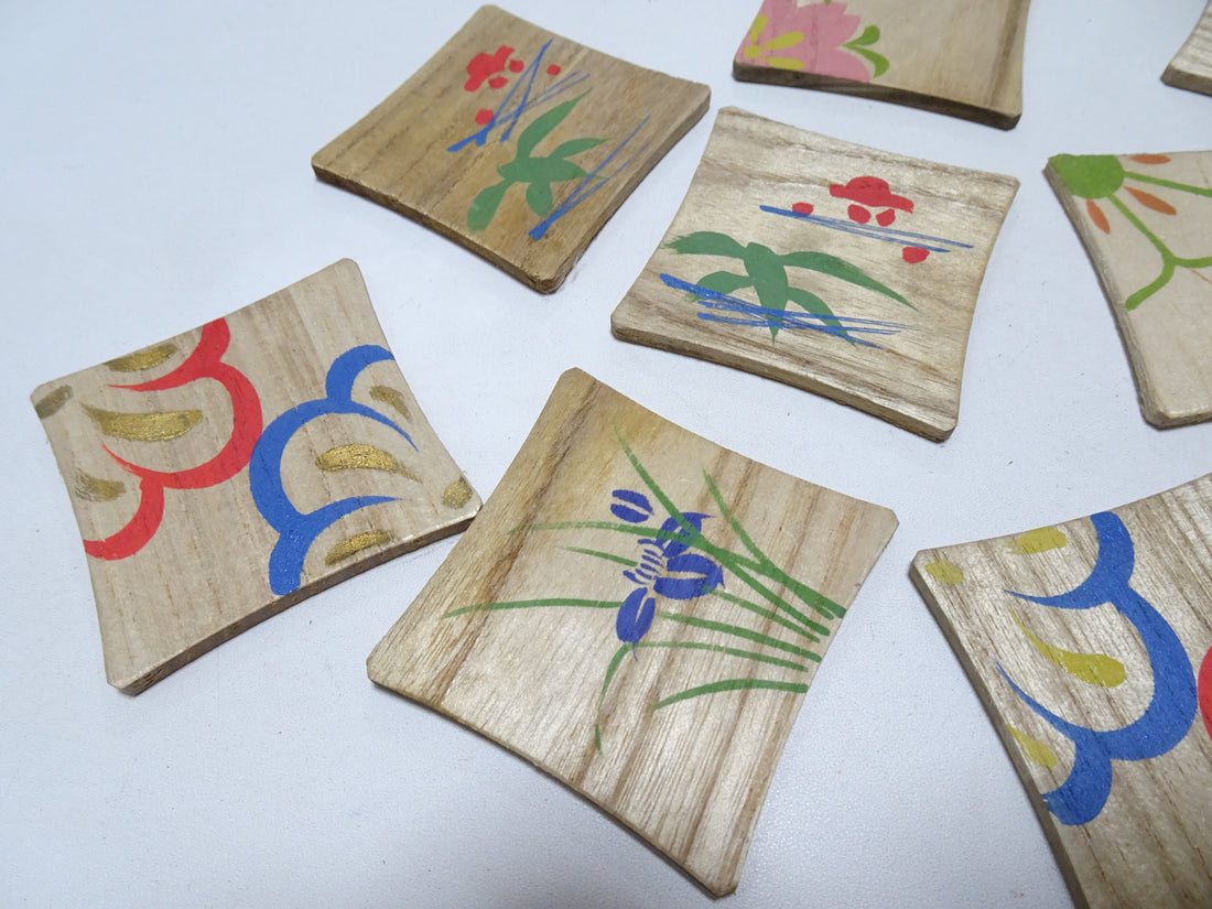 Vintage Japanese Wooden Thread Spools 10sets 17440