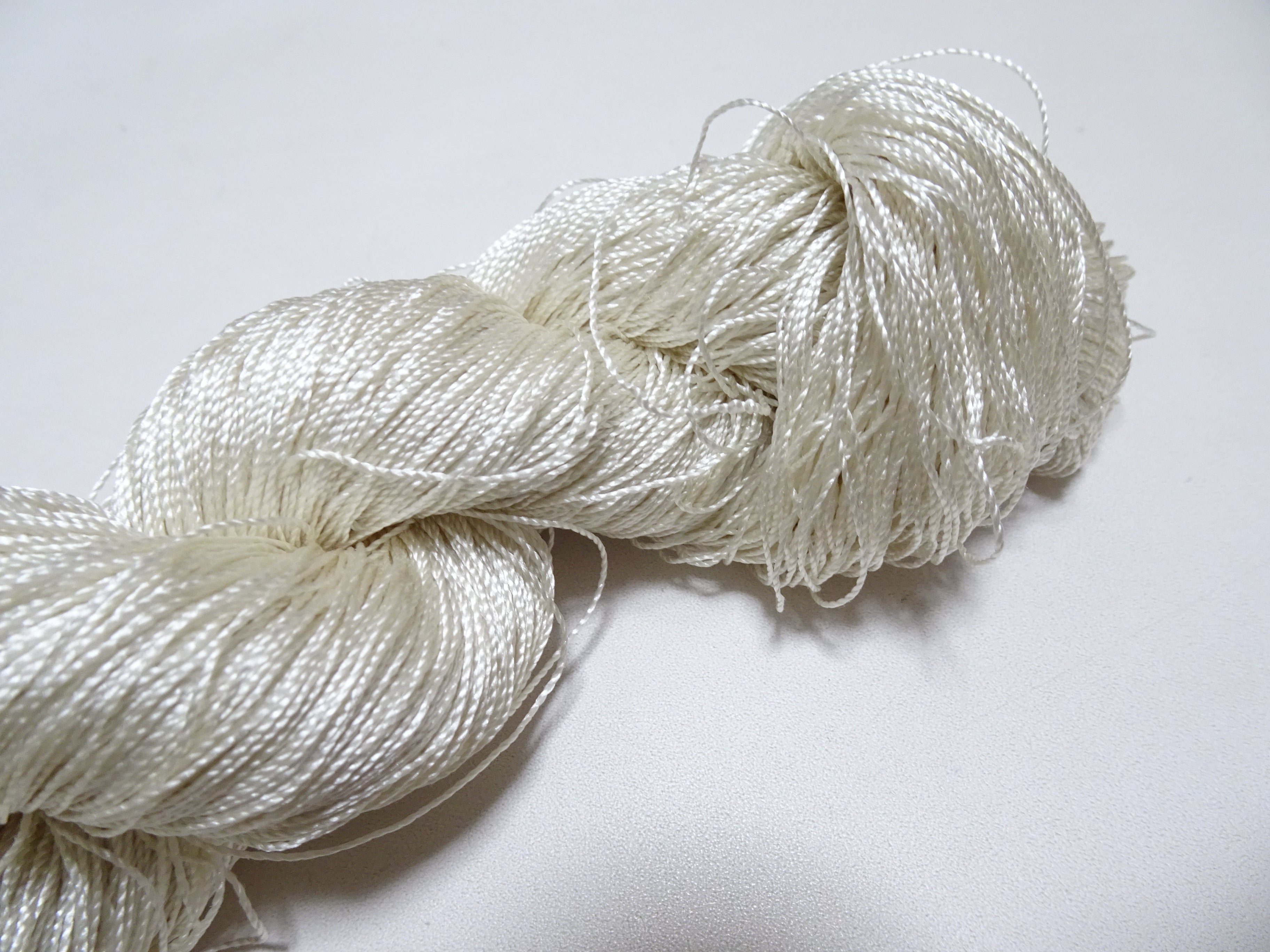 Japanese Vintage Twisted Silk Thread Embroidery & Weaving 17732