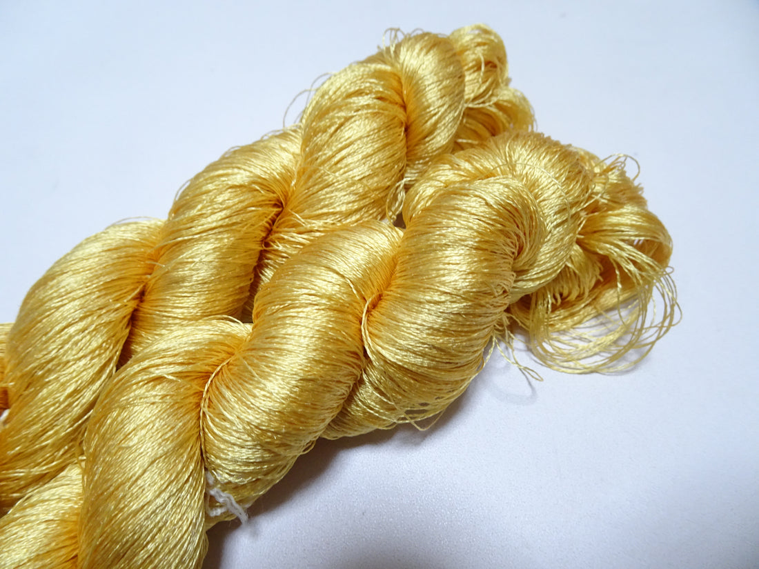 Japanese Vintage Twisted Silk Thread 2sets Embroidery 16942
