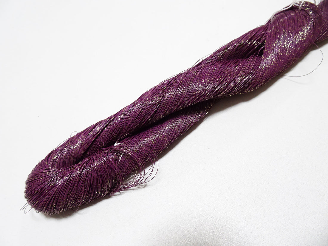 Special price! Japanese Vintage Super Rare Urushi (japanese lacquer) Kinsunago thread Over 1000M  0.16mm  12593