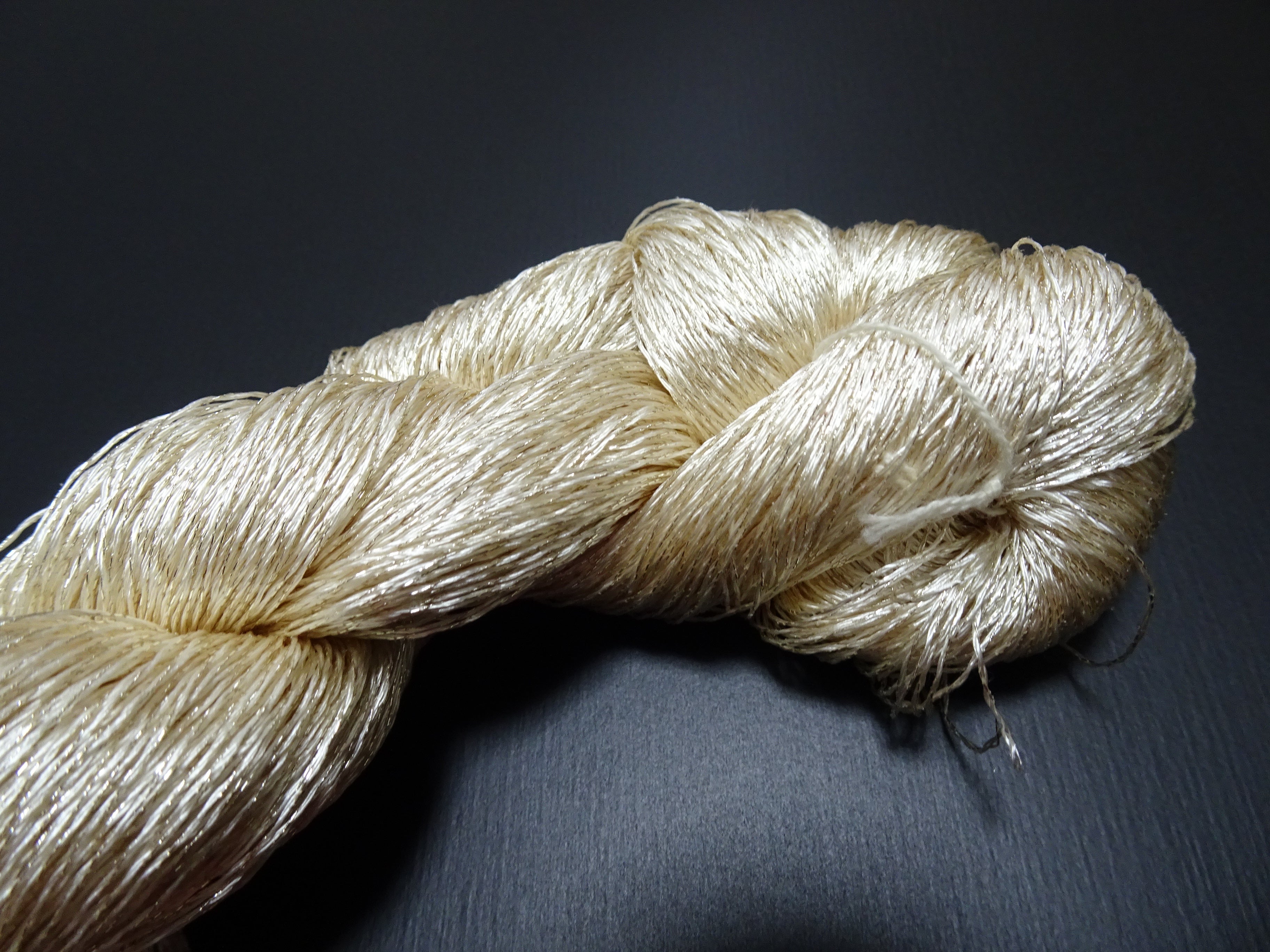 Japanese Vintage High Class Rare Silk Thread Mixture of Gold embroidery 17684