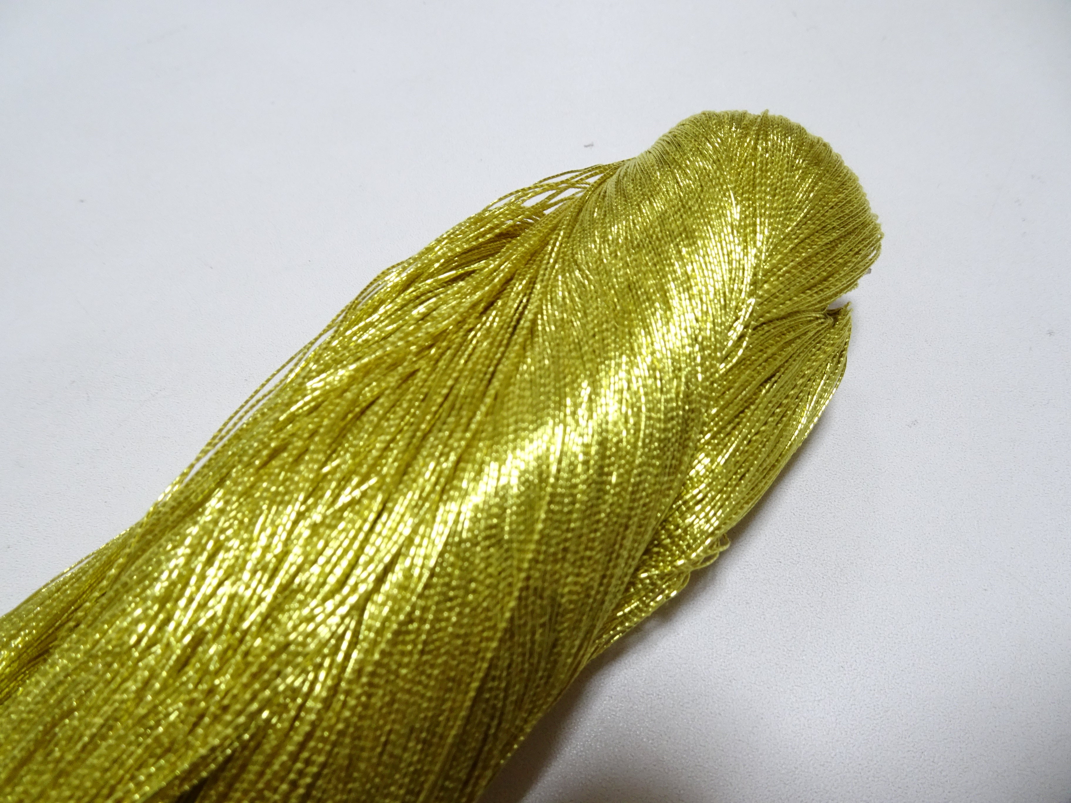 Special Price!!Japanese Vintage High Class Aluminum Leaf Gold Thread 5 Embroidery 1000M  0.40mm  17706