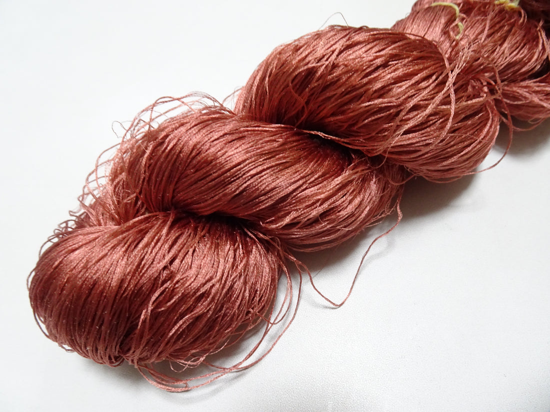 Japanese Vintage 6 Loose-Twist Silk Threads 19236