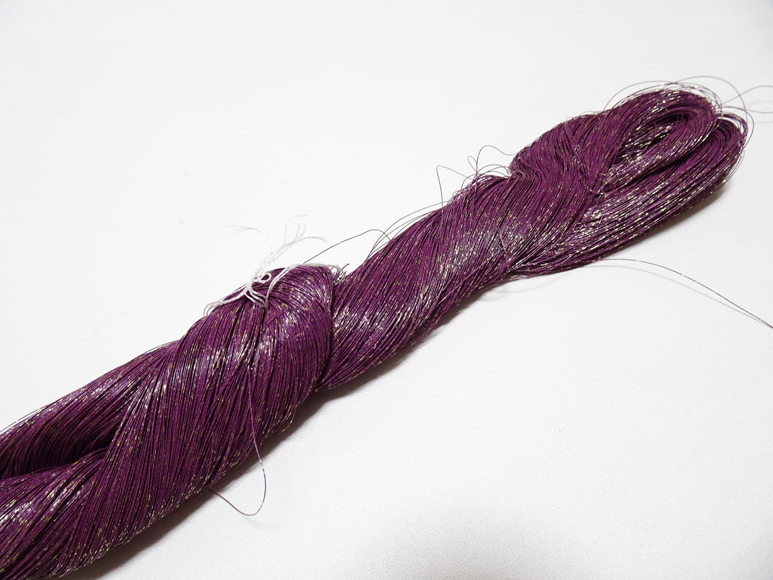 Special price! Japanese Vintage Super Rare Urushi (japanese lacquer) Kinsunago thread Over 1000M  0.16mm  12593