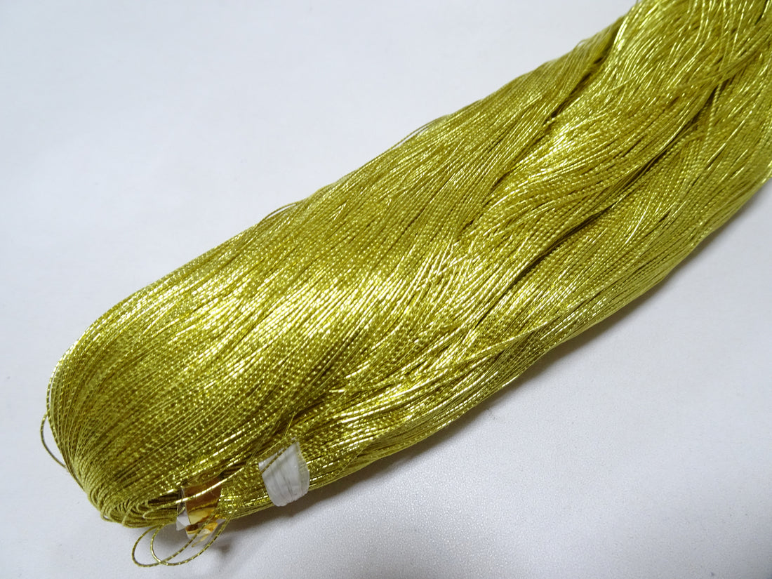 Special Price!!Japanese Vintage High Class Aluminum Leaf Gold Thread 5 Embroidery 1000M  0.40mm  17706